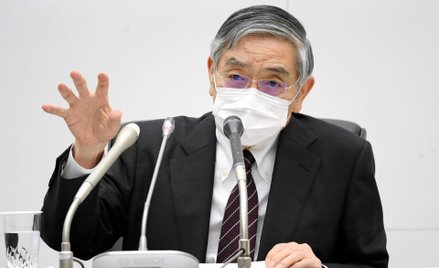 Prezes Banku Japonii Haruhiko Kuroda