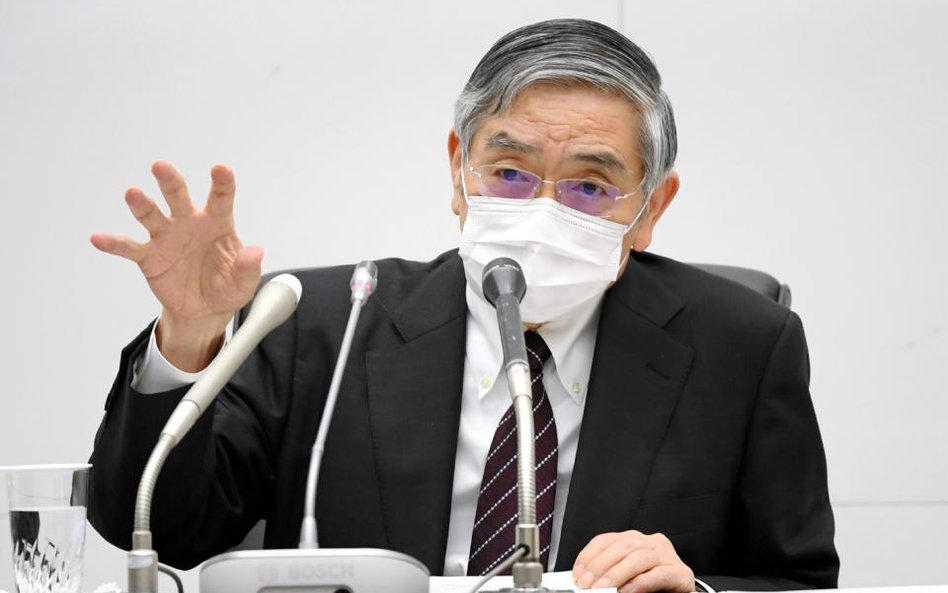 Prezes Banku Japonii Haruhiko Kuroda