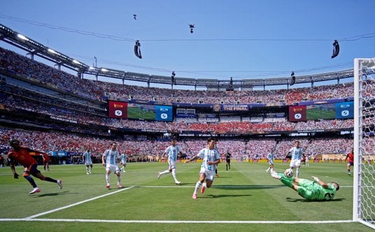W pierwszej połowie kibice na stadionie w New Jersey nie zobaczyli żadnego gola