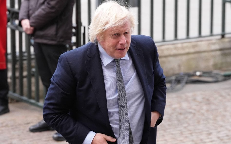 Były premier Wielkiej Brytanii Boris Johnson