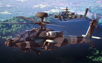 Wizja śmigłowców bojowych Boeing AH-64E Apache Guardian Australijskich Sił Obronnych.