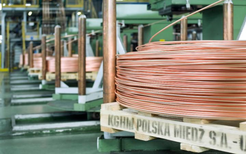 Spadki cen miedzi mogą pomóc KGHM