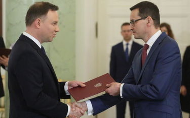Prezydent Andrzej Duda desygnował Morawieckiego na premiera