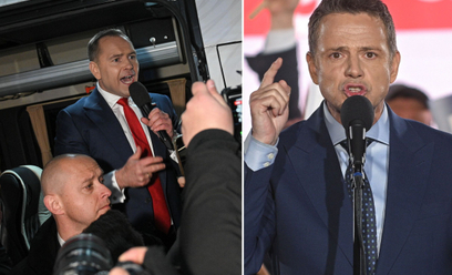 Karol Nawrocki i Rafał Trzaskowski