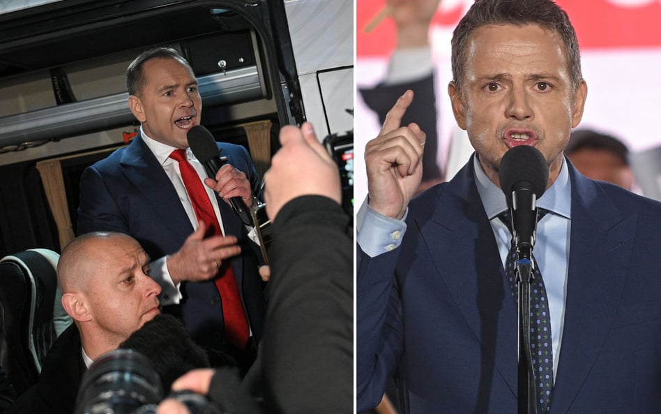 Karol Nawrocki i Rafał Trzaskowski