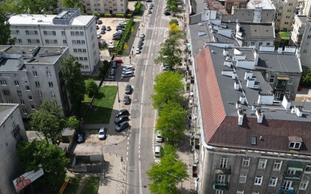 Ulica Wileńska widok ogólny