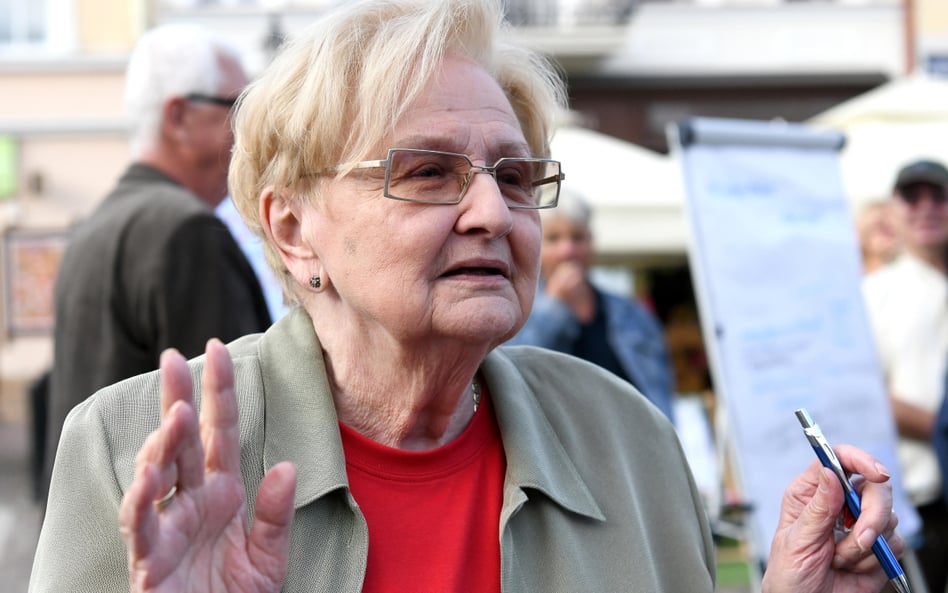 Była rzecznik praw obywatelskich Ewa Łętowska
