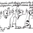 Komentarz rysunkowy. Targowiczanie protestują
