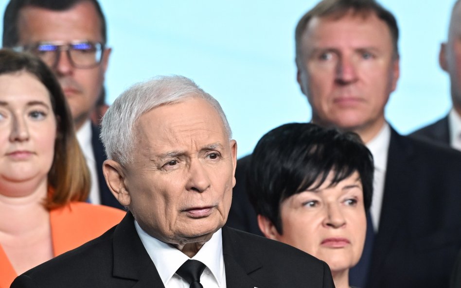 Prezes PiS Jarosław Kaczyński