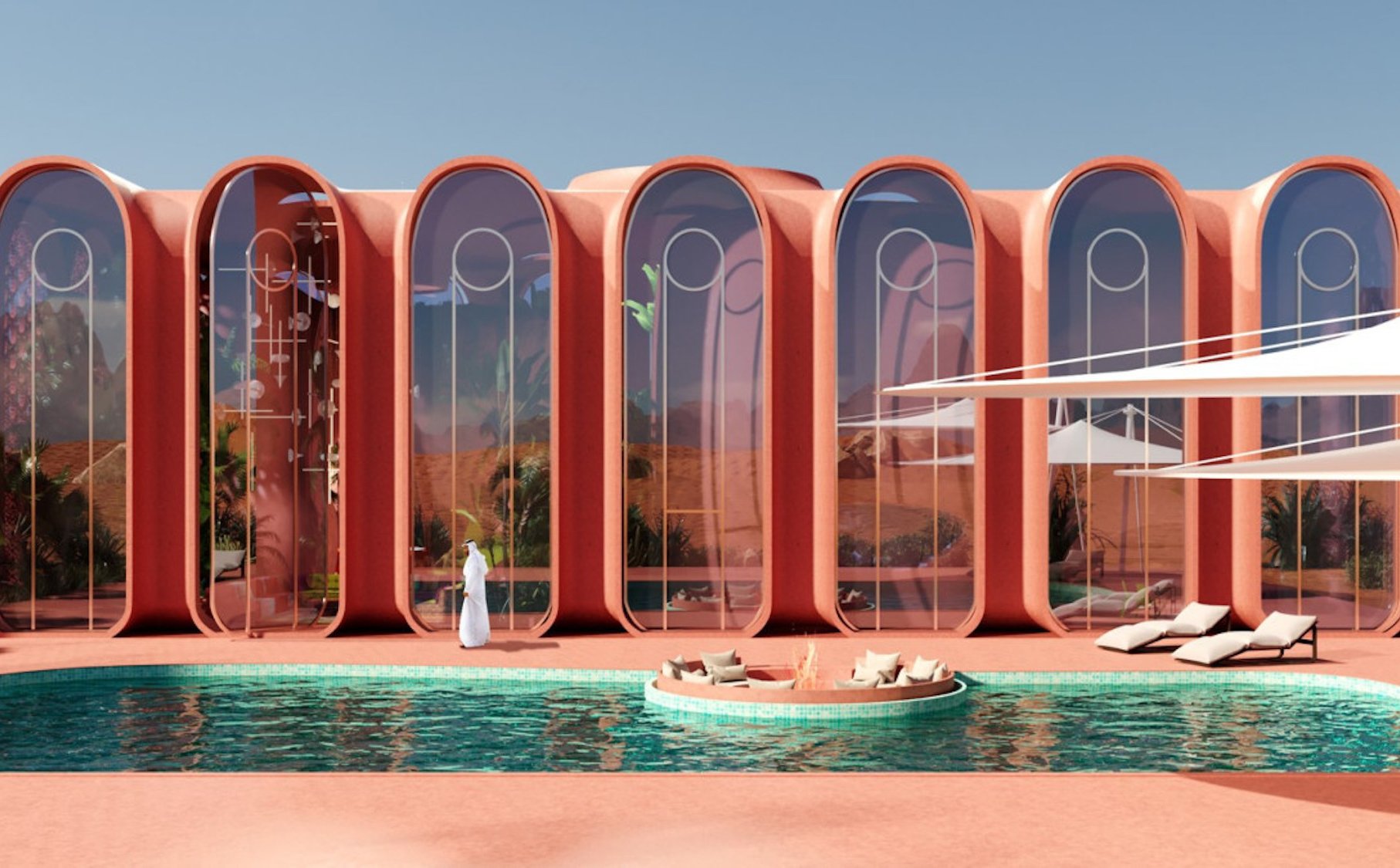 Willa na pustyni w Dubaju. Projekt Polaków z nagrodą w prestiżowym konkursie