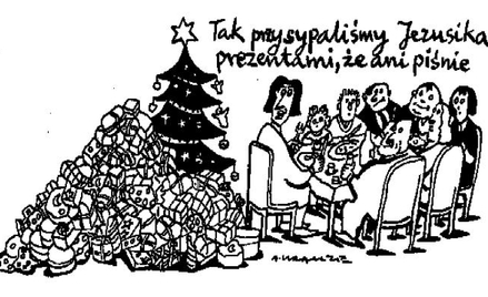 Komentarz rysunkowy Andrzeja Krauze