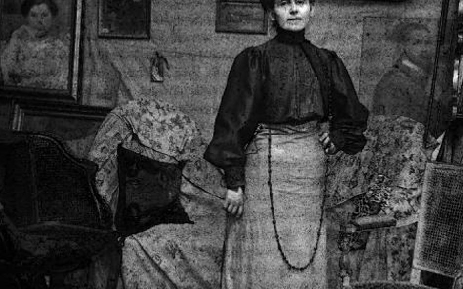 Olga Boznańska w swojej pracowni