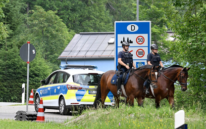 Niemiecka policja intensywnie kontroluje zachodnie i południowe granice kraju