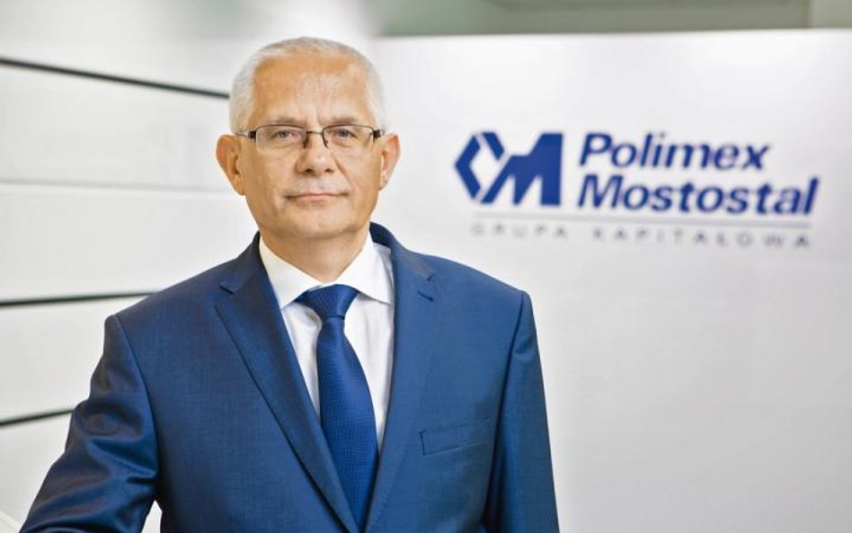 Antoni Józwowicz, prezes Polimeksu-Mostostalu.