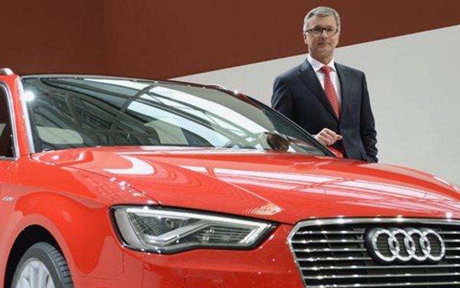 Rupert Stadler, prezes Audi liczy, na poprawę efektywności firmy