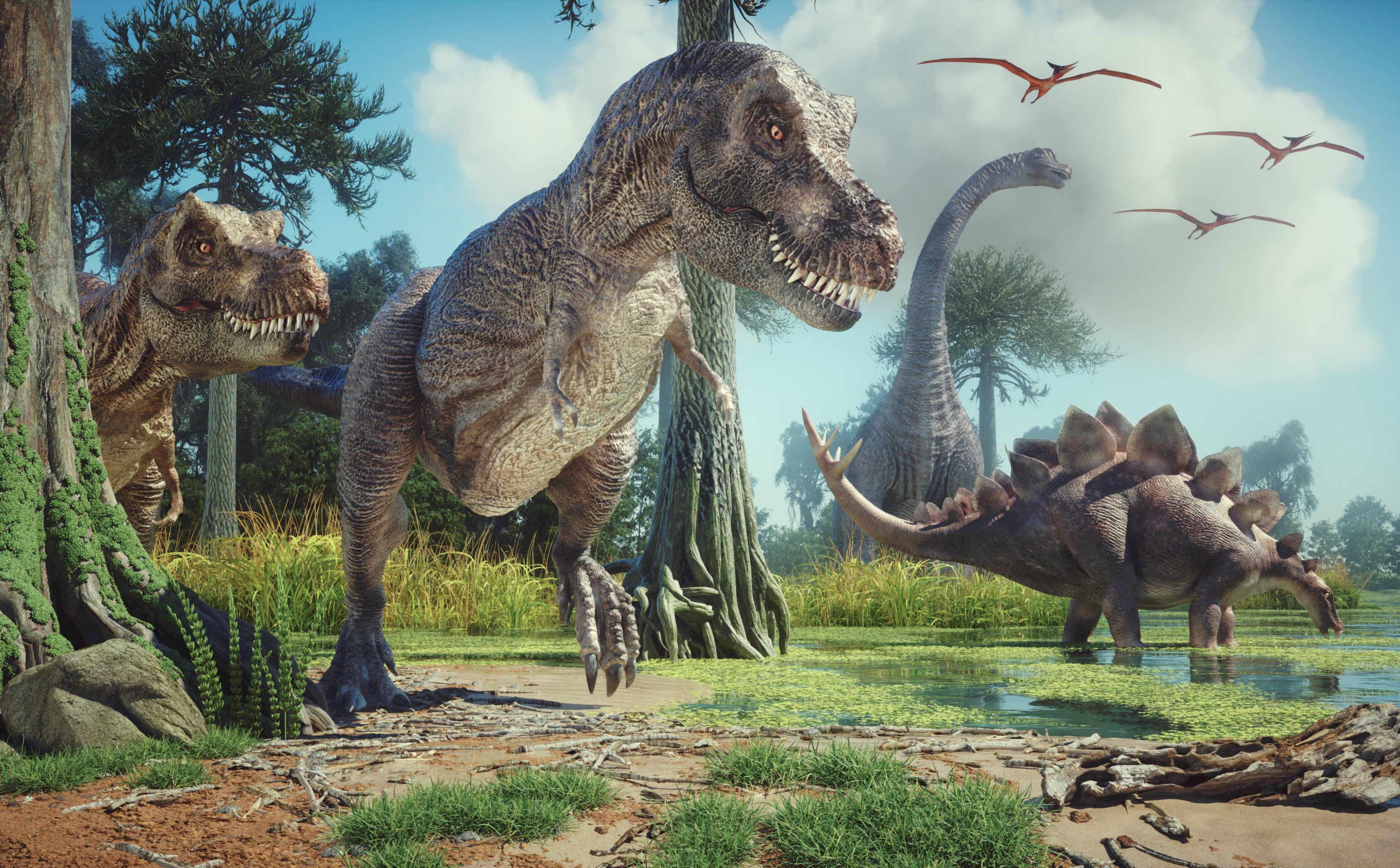 Naukowcy odtworzyli skórę dinozaura. Powstanie luksusowy produkt dla bogatych