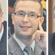 Sławomir Ziegert, szef Biotonu, Wojciech Gudaszewski, prezes DM WDM, i Piotr Sucharski kierujący zar
