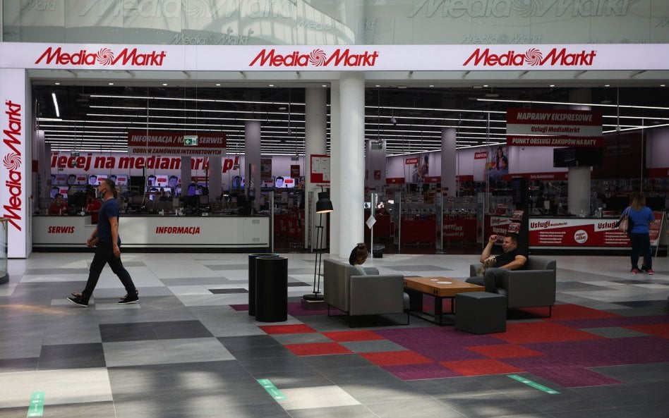 Sklep MediaMarkt w Galerii Młociny w Warszawie