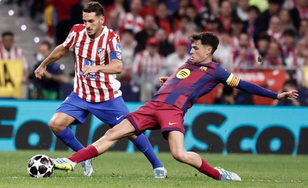 Barcelona pokonała w Madrycie Atletico 2:1