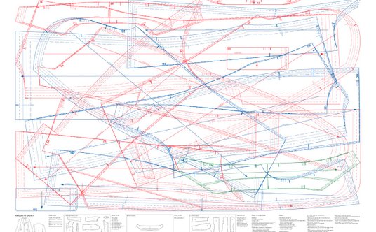 Wykrój marynarki jest dostępny w wysokiej rozdzielczości na stronie Balenciagi.