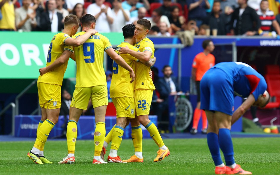 Euro 2024. Ukraina się nie poddaje. Słowacja pokonana