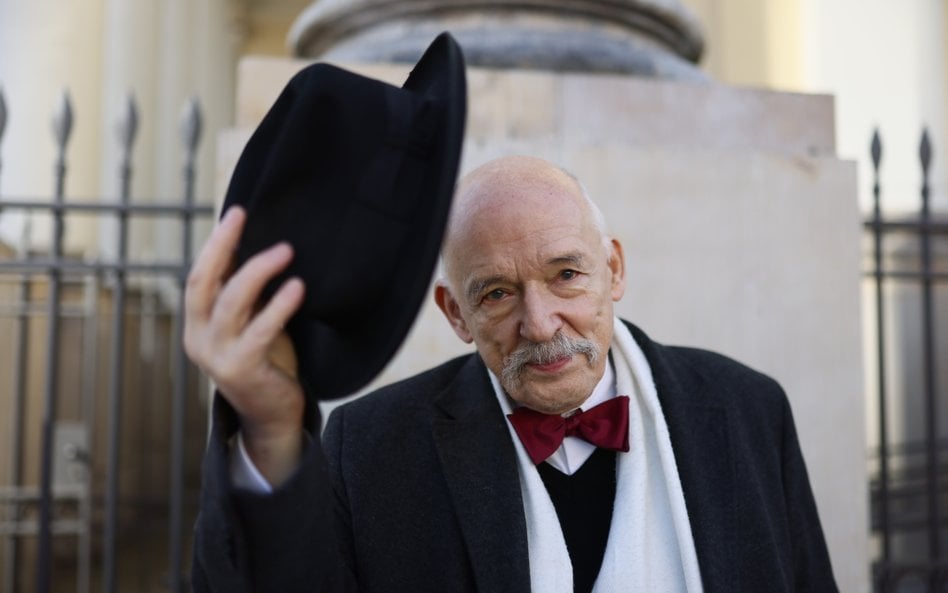 Sprytny ruch Janusza Korwin-Mikkego. Założył partię o nazwie Konfederacja