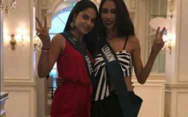Miss Libanu pozbawiona tytułu po zdjęciu z Miss Izraela