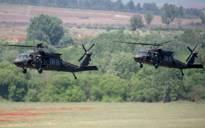 Amerykańskie helokoptery  UH-60 Blackhawk