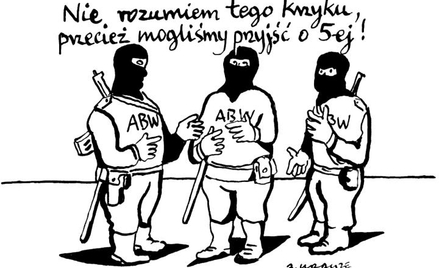 Komentarz rysunkowy. ABW