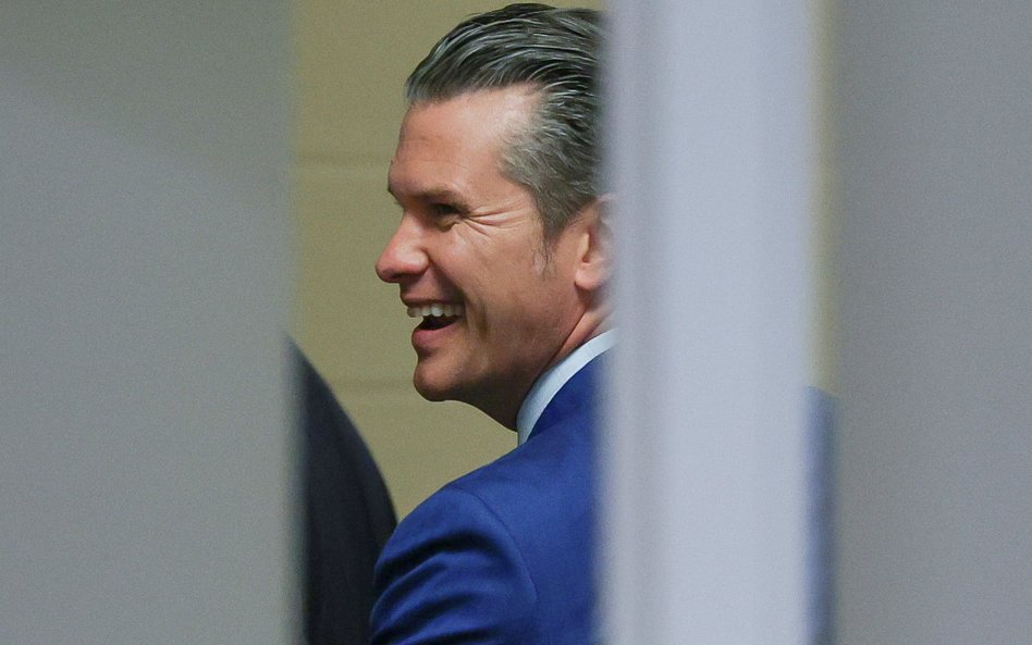 Sekretarz obrony USA Pete Hegseth
