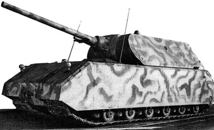 Prototyp niemieckiego superciężkiego czołgu Panzer VIII Maus (Mysz)
