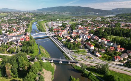 Most kolejowy na Sole w Żywcu