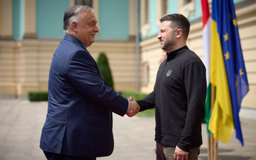 Viktor Orbán u Wołodymyra Zełenskiego. Jak pogodzić stanowiska, których nie da się pogodzić?