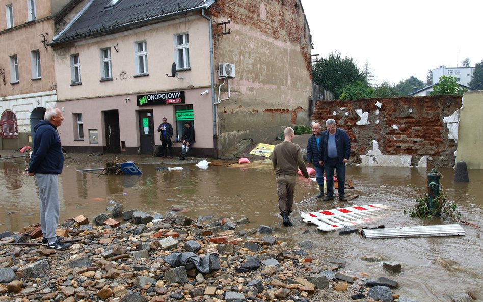 Zalane przez Białą Głuchołaską Głuchołazy