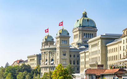 Siedziba federalnego parlamentu Szwajcarii w Bernie