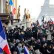 Paryż, 15 stycznia. Protesty przeciwko szczepieniom i paszportom covidowym