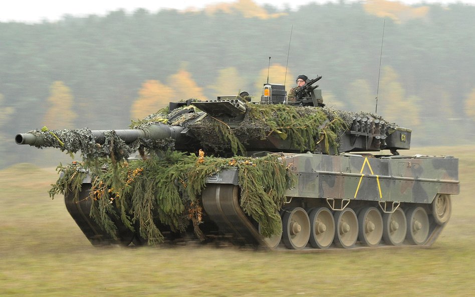 Niemiecki czołg Leopard 2A6