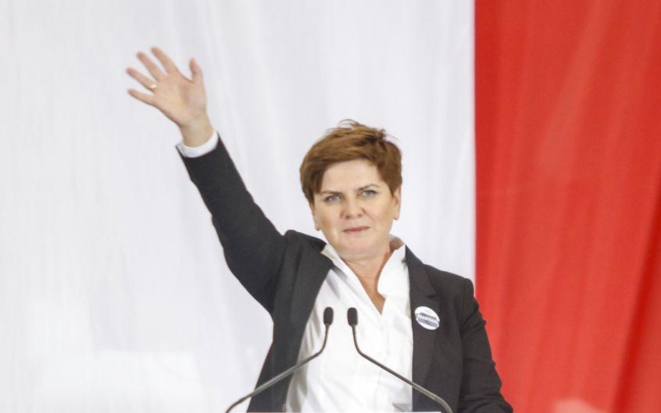 Kandydatka PiS na premiera Beata Szydło