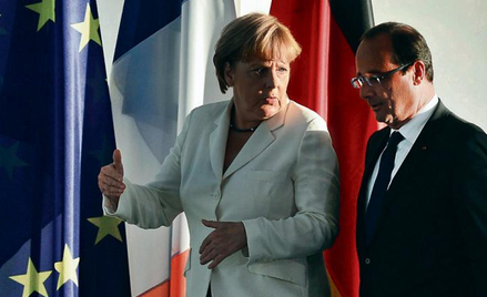 Pierwsze spotkania Angeli Merkel z Francois Hollande’em odbywały się w chłodnej atmosferze. Teraz to