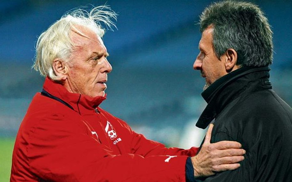 Leo Beenhakker i Stefan Majewski. Komu ten ostatni przekaże kadrę już za miesiąc?