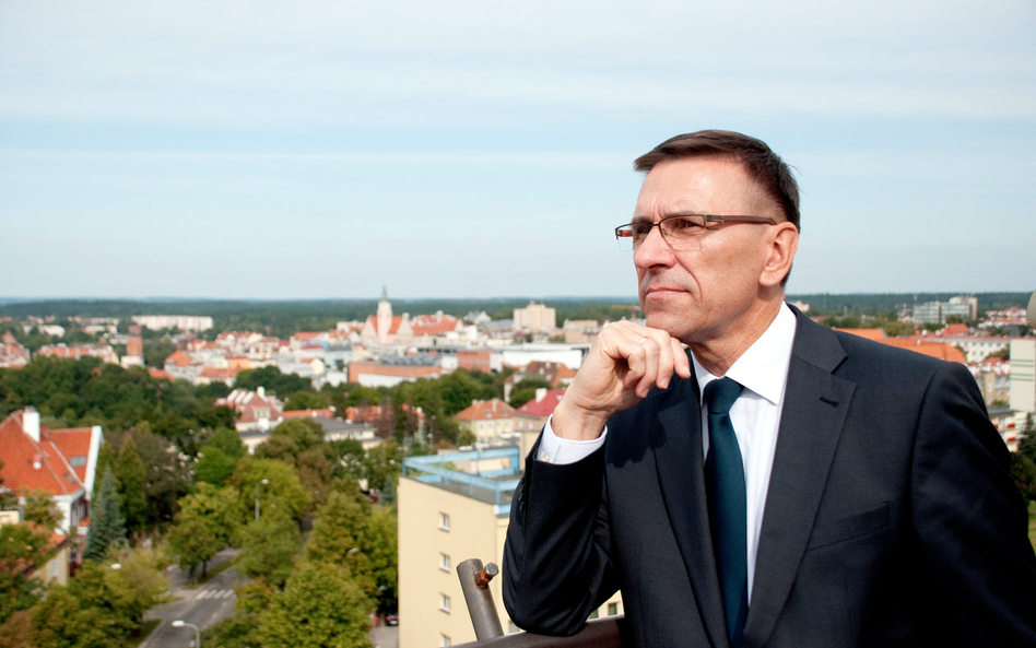 Piotr Grzymowicz, prezydent Olsztyna