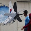Mural w mieście Shah Alam przedstawiający MH370