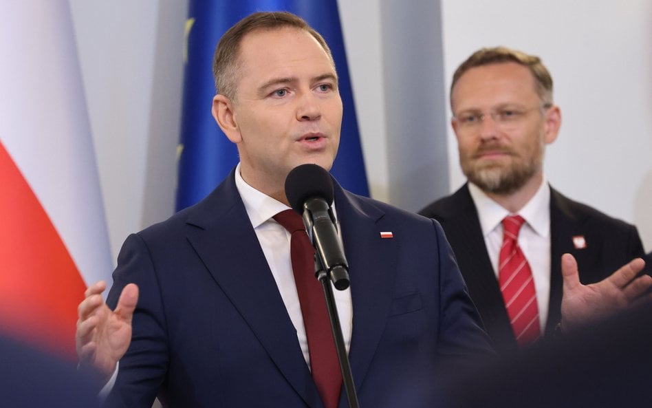 Prezydent Karol Nawrocki podczas uroczystości powołania swoich doradców