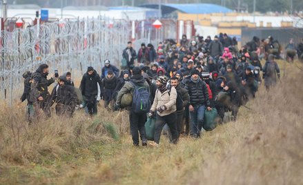 Niemieckie autokary w drodze po migrantów?  Żaryn dementuje