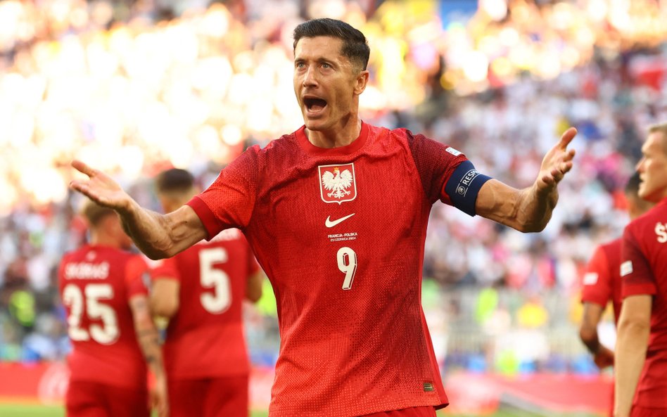 Robert Lewandowski golem z Francją przekracza kolejne bariery. Na szczycie Cristiano Ronaldo