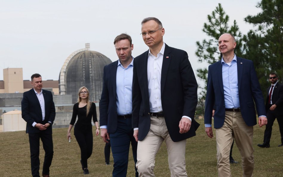 Marcin Mastalerek i Andrzej Duda