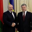 Aleksander Łukaszenko i Petro Poroszenko