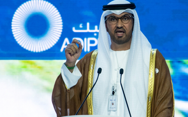 Sułtan Ahmed Al-Dżaber, prezydent tegorocznej konferencji COP28 w Zjednoczonych Emiratach Arabskich.