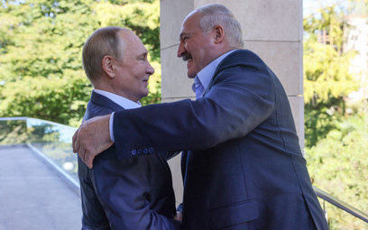 Putin i Łukaszenko w Soczi, wrzesień 2022