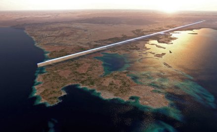 Neom miał być miastem liniowym, ciągnącym się przez 170 kilometrów od saudyjskiego wybrzeża nad Morz